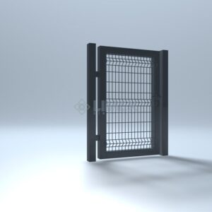 Furtka Panelowa 3D 150 cm czarna