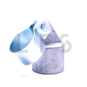 Nasadka ocynk słupka podporowego fi 42 z obejma