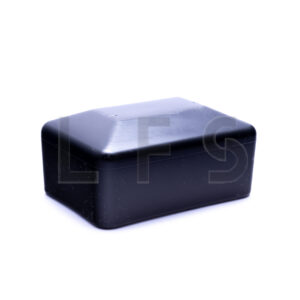 Nasadka plastikowa słupka 60×40 czarny