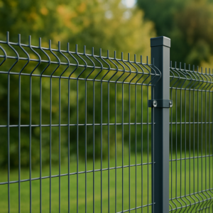 Panel Ogrodzeniowy ocynkowany + RAL 7016 antracyt fi 4 – 103 cm